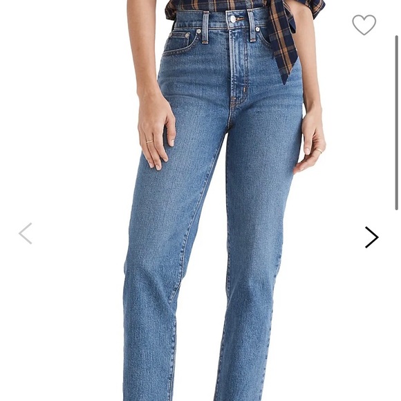 Madewell straight cropped jeans - Picture 1 of 5
